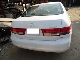 2004 HONDA ACCORD EX WHITE 4DR 3.0L AT A17641